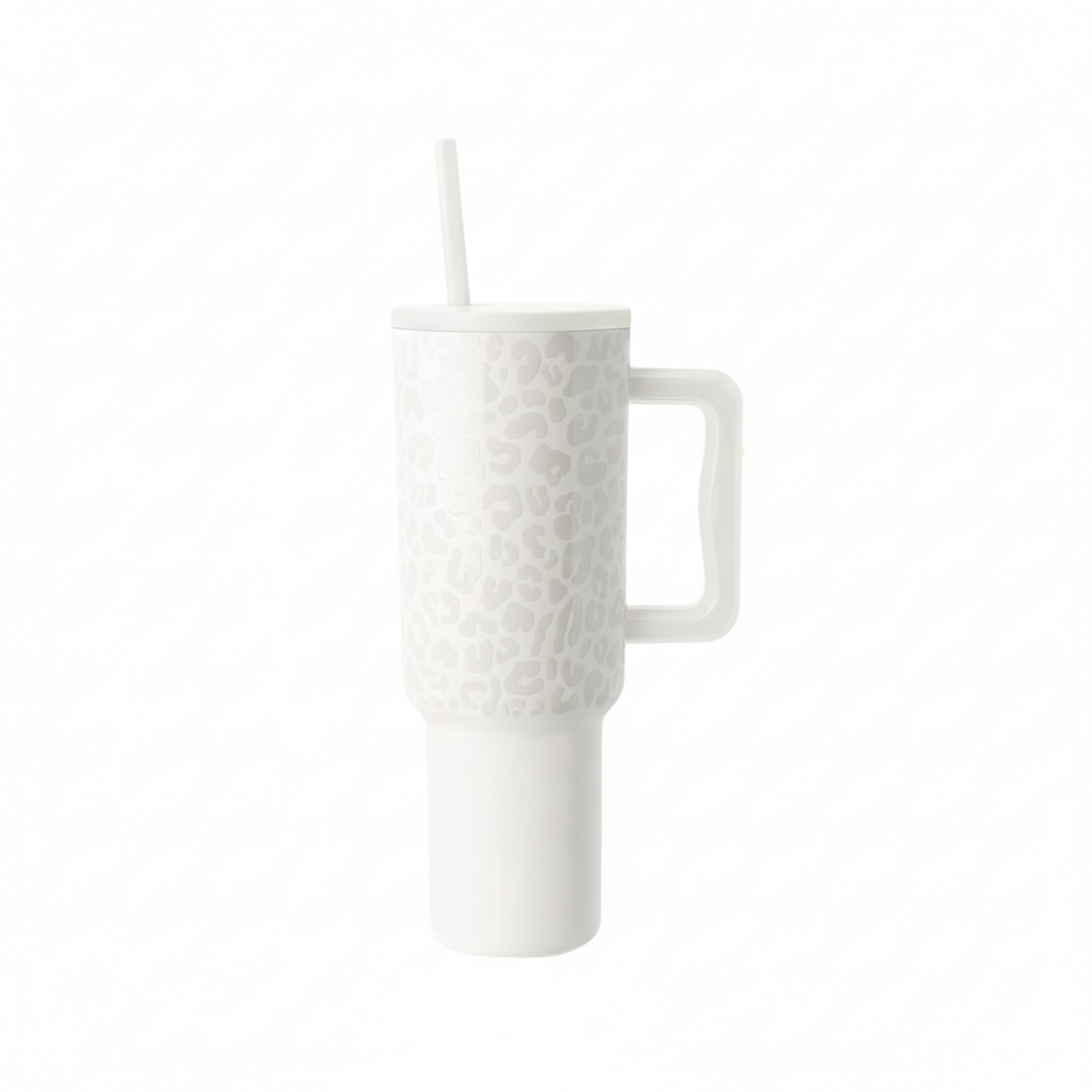 Safari White Cat – Vaso Térmico 1200 ml